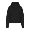 Womens relaxed hoodie JH305 Deep Black L