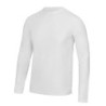 Long sleeve cool T JC002 Arctic White S