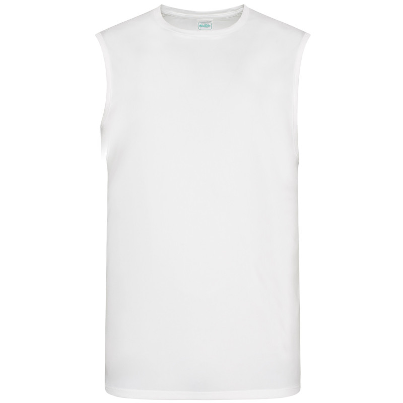 Cool smooth sports vest JC022 Arctic White S