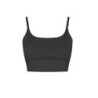 Women�s recycled tech sports bra JC217 Jet Black 2XL