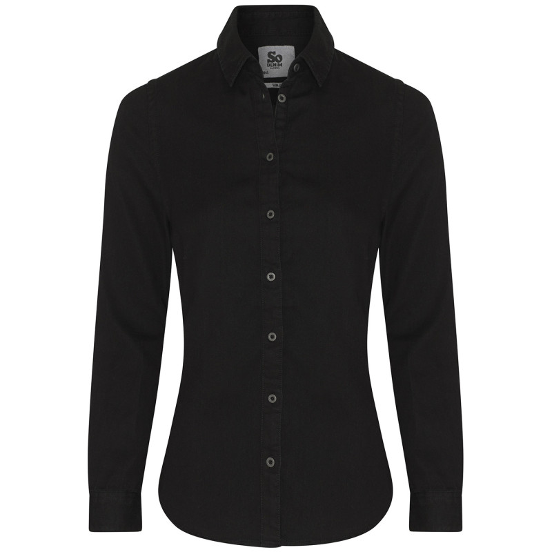 Women's Lucy denim shirt SD045 Black L