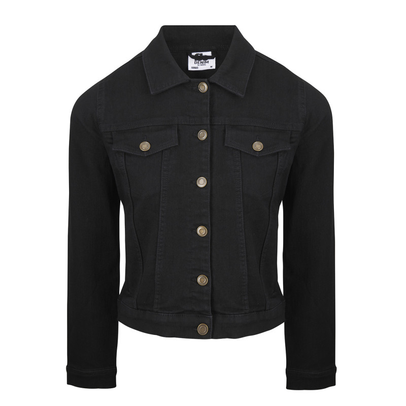 Women's Olivia denim jacket SD065 Black XL