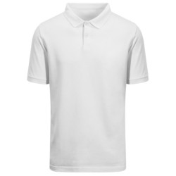 Etosha organic polo shirt EA011 Arctic White XS