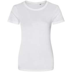 Women's Cascade organic tee EA01F Arctic White XS