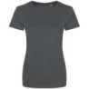 Women's Cascade organic tee EA01F Charcoal XS