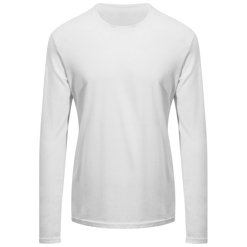 Erawan organic long-sleeve tee EA021 Arctic White M