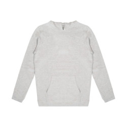 Corcovado organic hoodie EA041 Heather Grey L