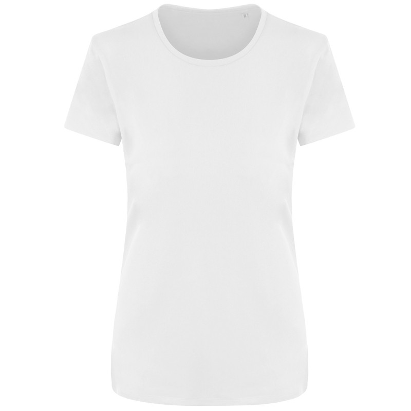 Women's Ambaro recycled sports tee EA04F Arctic White M
