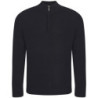 Wakhan � regen zip knit sweater EA061 Black 2XL