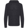 Iguazu regen knitted hoodie EA080 Charcoal/Black 2XL