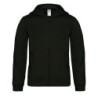 B&C Hooded full-zip /kids B421B Black 34