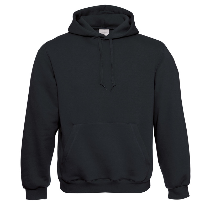 B&C Hooded sweatshirt BA420 Black* 2XS