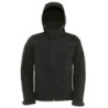 B&C Hooded softshell /men BA630 Black S