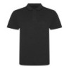 Triblend polo JP001 Heather Black S