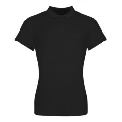 The 100 women's polo JP10F Deep Black XS