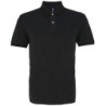 Men's polo AQ010 Heather Black S