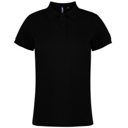 Women's polo AQ020 Black S