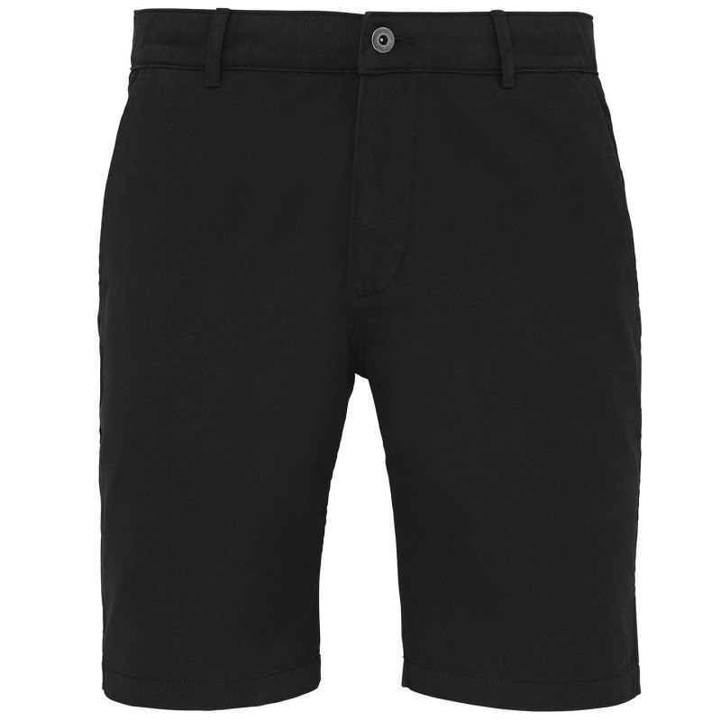 Men's chino shorts AQ051 Black 2XL