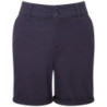 WoMen's lightweight chino shorts AQ068 Navy L