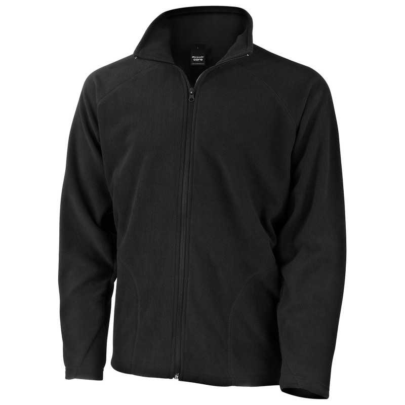 Core microfleece jacket R114X Black 2XL