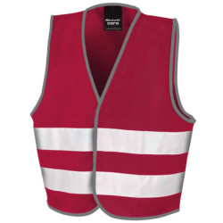 Core junior safety vest R200J Burgundy 46