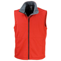 Core softshell bodywarmer R214X Red S