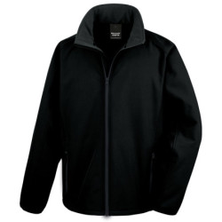 Core printable softshell jacket R231M Black/Black S