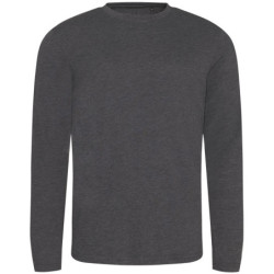 Triblend T long sleeve JT002 Heather Charcoal M