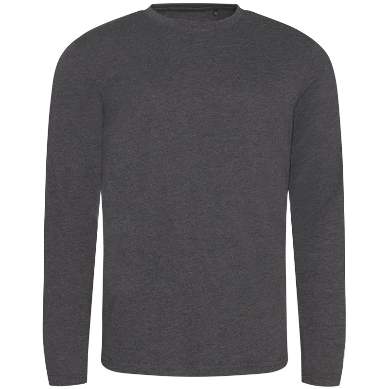 Triblend T long sleeve JT002 Heather Charcoal 2XL