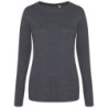 Women's triblend T long sleeve JT02F Heather Charcoal M