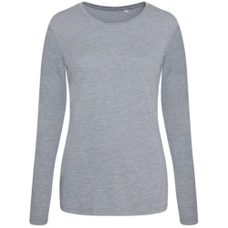 Women's triblend T long sleeve JT02F Heather Grey S