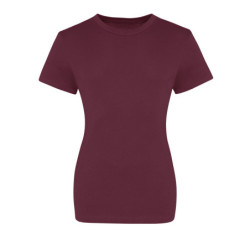 The 100 girlie T JT10F Burgundy S