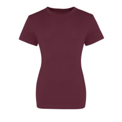 The 100 girlie T JT10F Burgundy L
