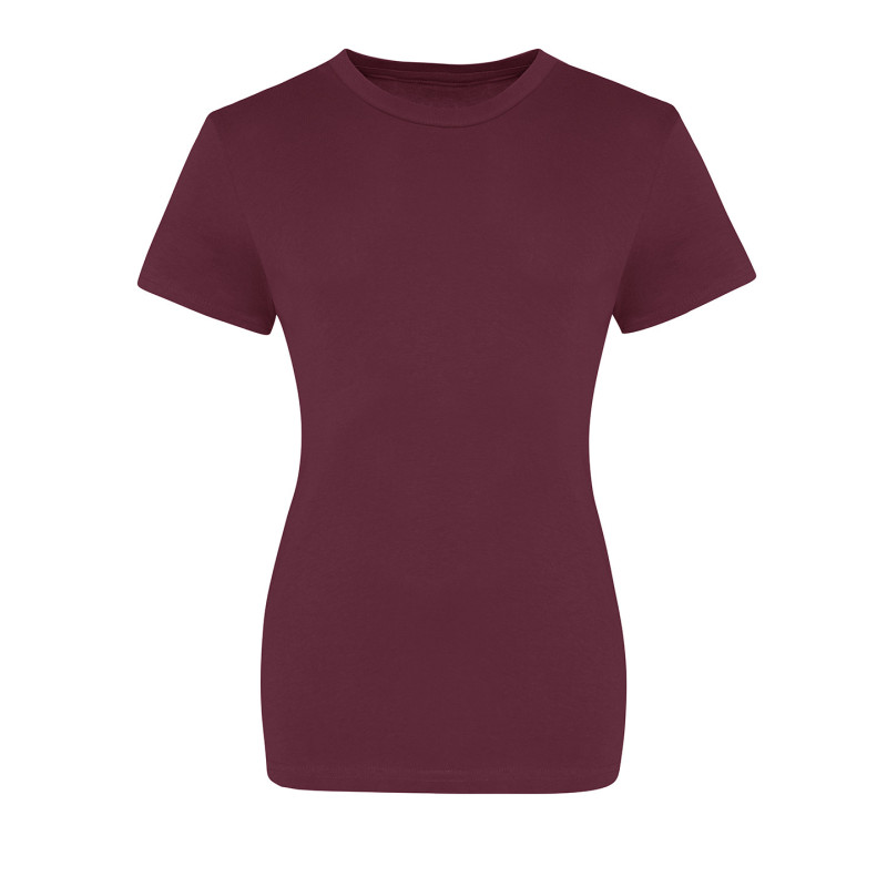 The 100 girlie T JT10F Burgundy L