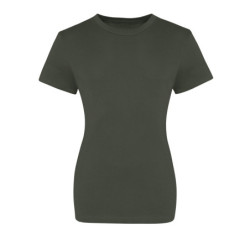 The 100 girlie T JT10F Combat Green XS