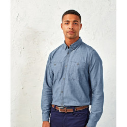 Men�s Chambray shirt, organic and Fairtrade certified