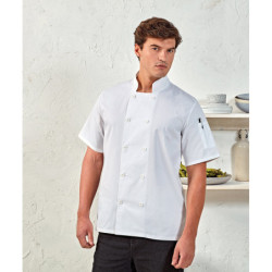 Short sleeve chef�s jacket