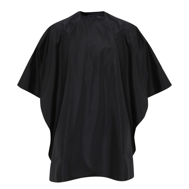 Waterproof salon gown PR116 Black One Size