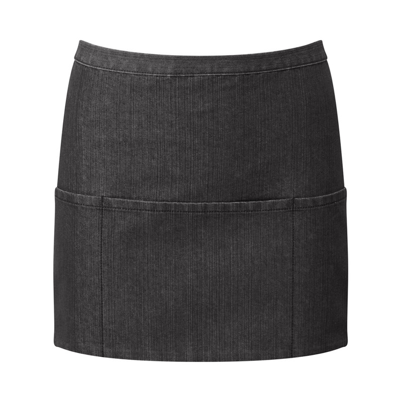 Colours 3-pocket apron PR155 Black Denim One size