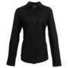 Women's signature Oxford long sleeve shirt PR334 Black 8