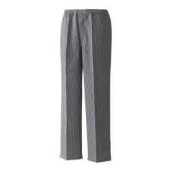 Pull-on chef�s trousers PR552 Black/White Check XS