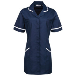 Vitality healthcare tunic PR604 Navy/White 8