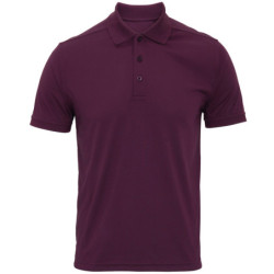 Coolchecker� piqu� polo PR615 Aubergine L