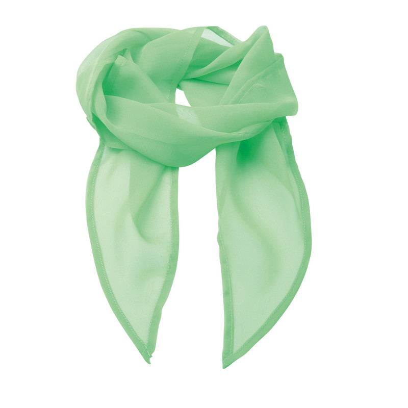 Colours' Chiffon scarf PR740 Apple One Size