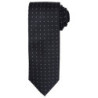 Micro dot tie PR781 Black/Dark Grey One Size