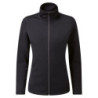 Women's spun-dyed sustainable zip-through sweatshirt PR809 Black XS