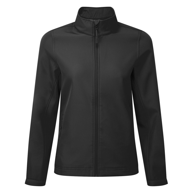 Women�s Windchecker� printable and recycled softshell jacket PR812 Black XS