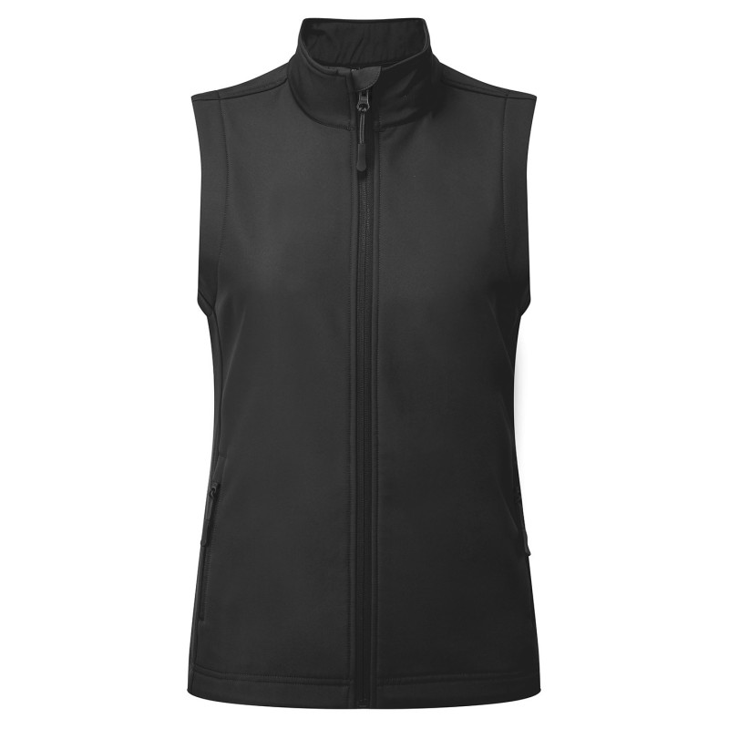 Women�s Windchecker� printable and recycled gilet PR816 Black XS