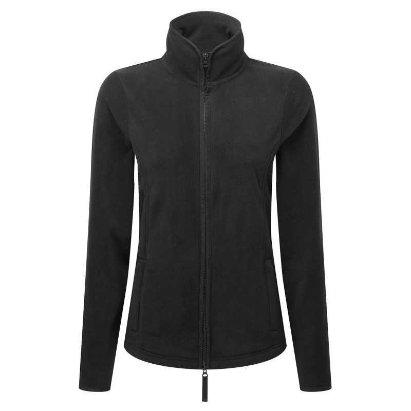 Women�s artisan fleece jacket PR824 Black/Black S