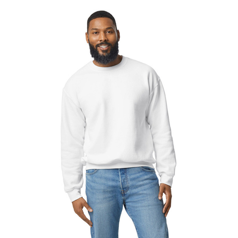 Gildan Sweater Crewneck DryBlend Unisex GIL12000 000 White L